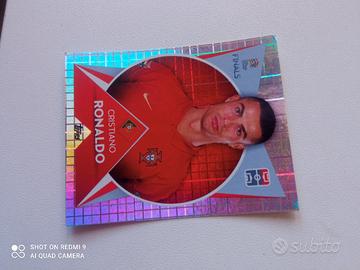 Cristiano Ronaldo figurina calciatori panini 