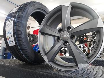 Cerchi 17 gmp per audi A3 con gomme termiche