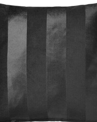 2 federe 50x50 nere cotone e viscosa nuove Ikea