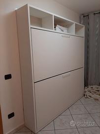 Letto a ribalta doppio azienda Battistella