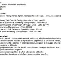Non a contratto. Immediati