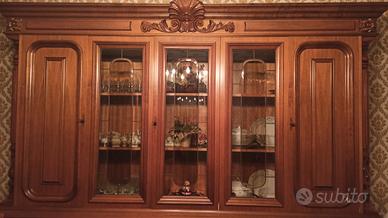 Mobile soggiorno completo di tavolo e 6 sedie 