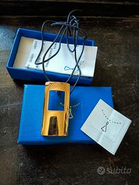 ciondolo Pierre Lang vintage acciaio dorato 