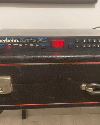 Oberheim Matrix 1000  Firmware 1.20 e Batteria new