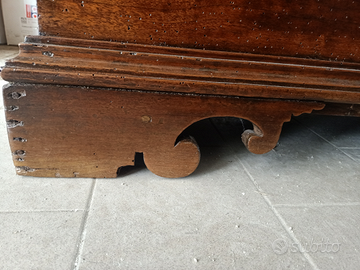 Cassapanca 1800 noce