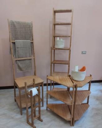 Set mobili bagno in bambù Ikea Ragrund 