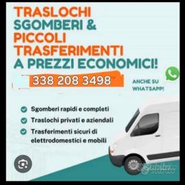 Traslochi sgomberi e trasporti