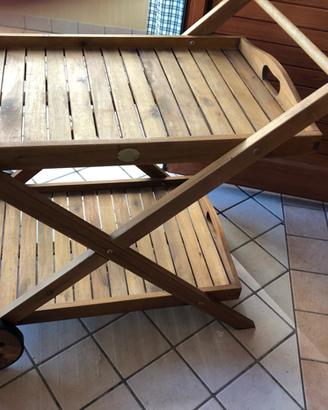 Carrello in legno