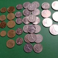 Monete francesi pre euro e 1 buono Camera Commerci
