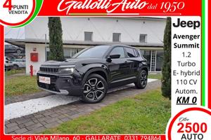 Jeep Avenger 1.2 turbo e-hybrid mhev Summit fwd 11