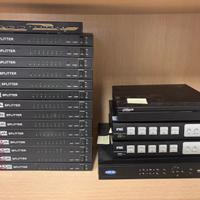 DVR NVR X VIDEOSORVEGLIANZA + SPLITTER HDMI