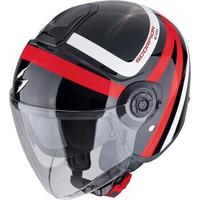 Casco Jet Scorpion Exo-City II Evo nero bianco ros