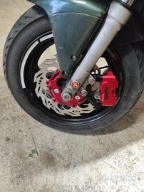 Disco 220mm con sposta pinza dedicato 