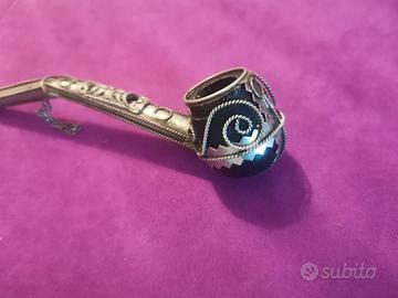 Pipa decorativa etnica artigianale