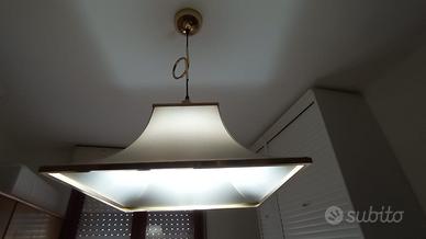 Lampadario a sospensione Shantung Seta