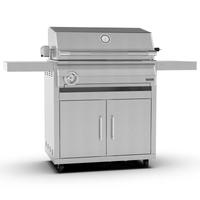 Brabura Barbecue a carbone EMBER 800 inox