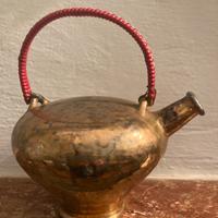 Brocca terracotta lustro oro brunito