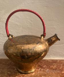 Brocca terracotta lustro oro brunito