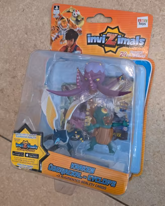 Invizimals Pack 3 Figures Nuovo Sigillato