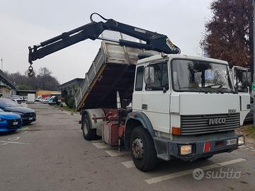 iveco 175-24 gru e ribaltabile