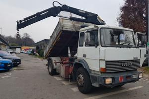 iveco 175-24 gru e ribaltabile