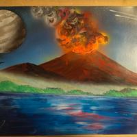 dipinto Etna spray Art paint 