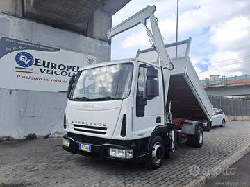 IVECO EUROCARGO ML 80E17 GRU E RIBALTABILE TRILATE