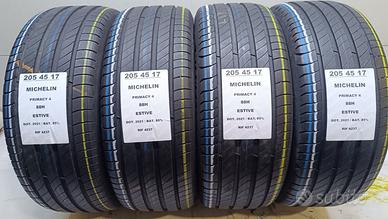 4 GOMME 205 45 17 MICHELIN RIF4237