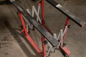 Cavalletto da carrozziere e tirabolli