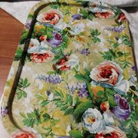 vassoio con fiori bianchi nuovo 