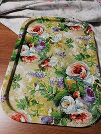 vassoio con fiori bianchi nuovo 