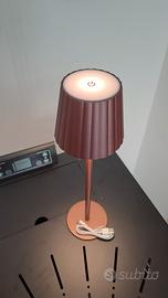 lampada da tavolo touch led Borgogna