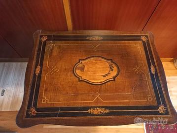 Tavolino consolle antico fine '800 restaurato