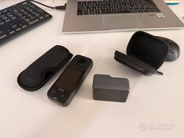 Insta 360 x3 e go pro hero 7