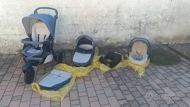 Passeggino ammortizzato stabile e resistente