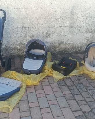 Passeggino ammortizzato stabile e resistente
