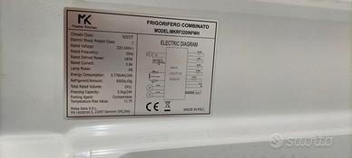 FRIGORIFERO MASTER KITCHEN MKRF320ISTE