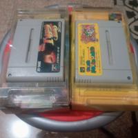 Super Mario World e street fighter 2 super Famicom