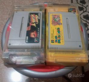 Super Mario World e street fighter 2 super Famicom