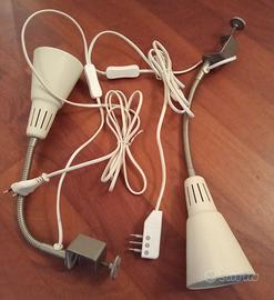 Lampade con morsetto ikea