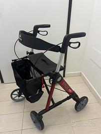 Deambulatore in alluminio