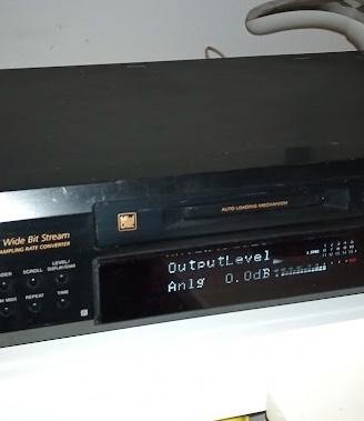 Sony mini disc lettore mds-je520 hi-fi MD digitale