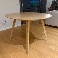 Tavolo rotondo allungabile TREKU AISE Ø110 rovere