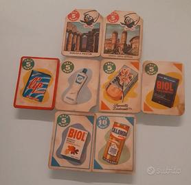 Lotto figurine Miralanza Calimero serie detersivi