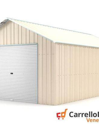 Baracca cantiere box 438x724 con saracinesca beige