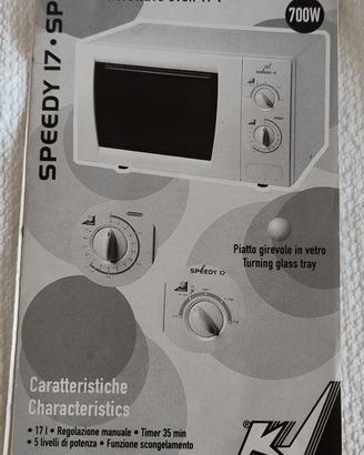 Forno a microonde 17 l