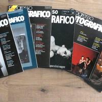 6 fascicoli di Progresso fotografico. Anni '80.