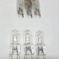 6 lampadine alogene attacco G9