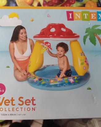 Piscina gonfiabile Intex Wet Set Collection
