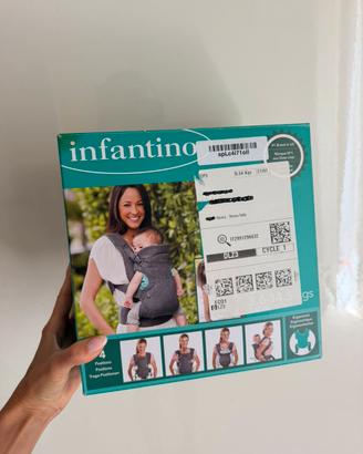 Infantino marsupio 4 in 1 per neonati e bambini